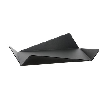 Gispen Contour table bowl from black steel by Robert Bronwasser