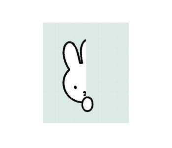 Miffy alphabet on your wall with IXXI