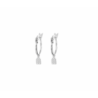 Jordaan Ear Hoops silver or gold plated - Riverstones
