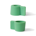 Silly candle holder Mint green - Set of 2