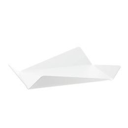 Gispen Contour table bowl from white steel by Robert Bronwasser