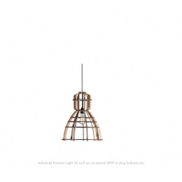 No. 19 Industriële hanglamp MDF Ø 40 cm van Olaf Weller