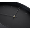 Huygens Tone 25 black wall clock