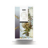 Hendrik' Design Cushion Cover White Fair Flowers 45x45 cm in a nice giftbox