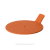 Lunedot Base Plate S 10 cm orange