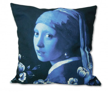 Vaas 21 cm Hoog Fiets nr.1 van Heinen Delfts blauw koop je bij hollanddesignandgifts.com/de/ en geef je met plezier cadeau