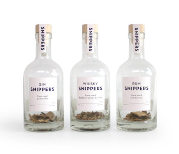 Snippers is een origineel cadeau voor whisky-, rum- en ginliefhebbers
