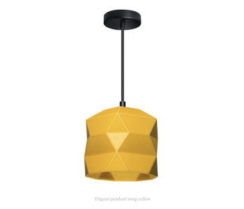 Trigami Hanglamp Geel van Sabine van der Ham
