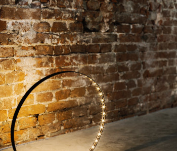 No. 19XL Industriële hanglamp in donkergroen PET-vilt van Olaf Weller