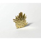 Zonnebloem broche van Michael Barnaart  