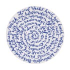Diskus bord - Modern Delfts Blauw van Royal Delft