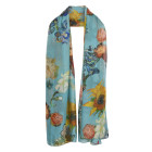 Van Gogh sjaal Flowers 100% zijde