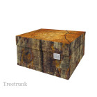 Dutch Design Opbergbox Boomstam 40 x 31 x 21 cm