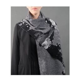 Winter shawl Van Gogh -bijzonder cadeau voor hem