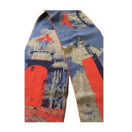 Winter shawl Van Gogh -bijzonder cadeau voor hem