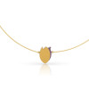 Clic collier Tulp goud koop je bij Holland Design Gifts