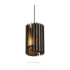 Van Tjalle en Jasper Zylinder hanglamp in de kleur zwart hout