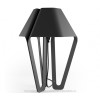 Zwarte Hexa High Tafellamp van Bas Vellekoop koop je bij hollanddesignandgifts.com/nl/ - de website met de meeste Dutch Design lampen