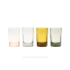 water glass Reed from Brût Homeware also in clear glass, amber, smokey green